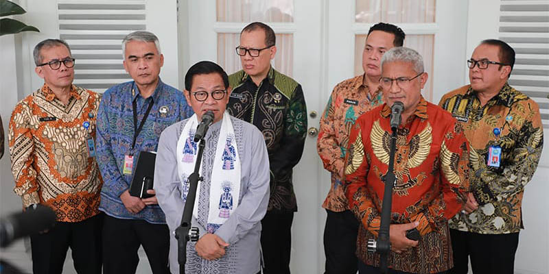 Gubernur Jakarta Pramono Anung usai melakukan pertemuan dengan Badan Narkotika Nasional (BNN)/Istimewa
