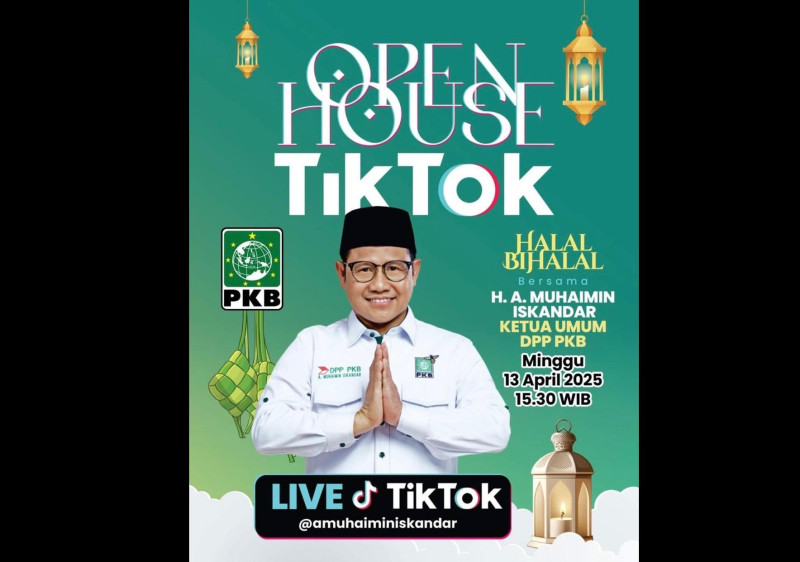 Foto tangkapan dari layar Instagram DPP PKB