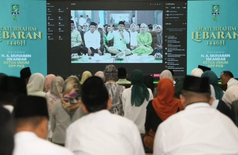 Live Open House Silaturrahim Lebaran 1446H Lebaran Cak Imin bersama TikTokers