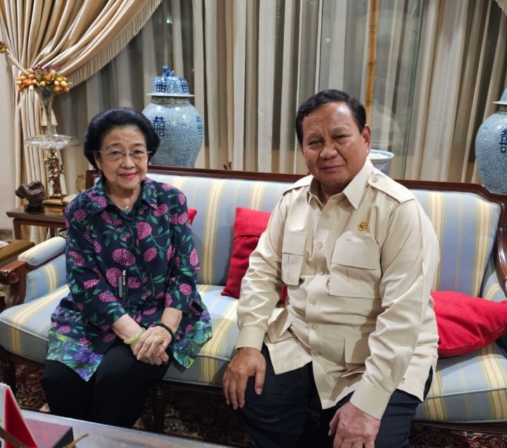 Presiden Prabowo dan Megawati adakan pertemuan silaturahmi Idul fitri 1446 H