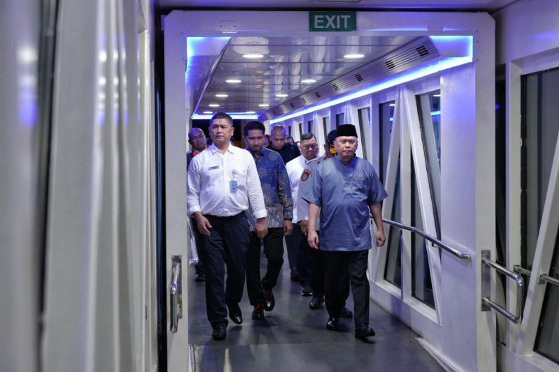 Menhub tinjau Pelabuhan Bakauheni Lampung (Foto : Istimewa)