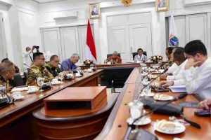Gubernur Jakarta, Pramono Anung, menerima kunjungan dari Badan Narkotika Nasional (BNN) Republik Indonesia. Pertemuan di Balai Kota Jakarta, Jakarta Pusat