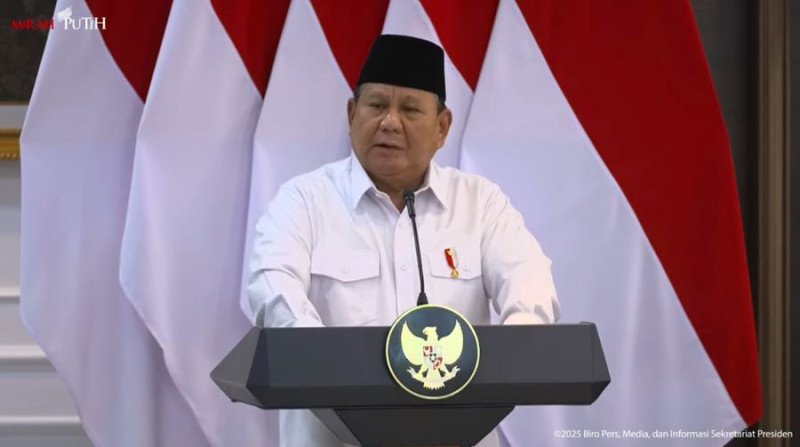 Presiden Prabowo Subianto/Foto: Cahyo - Biro Pers Sekretariat Presiden